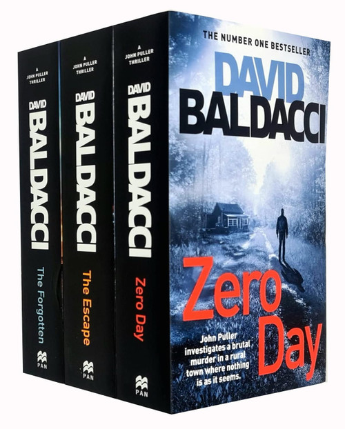 David Baldacci John Puller Series 3 Books Collection Set