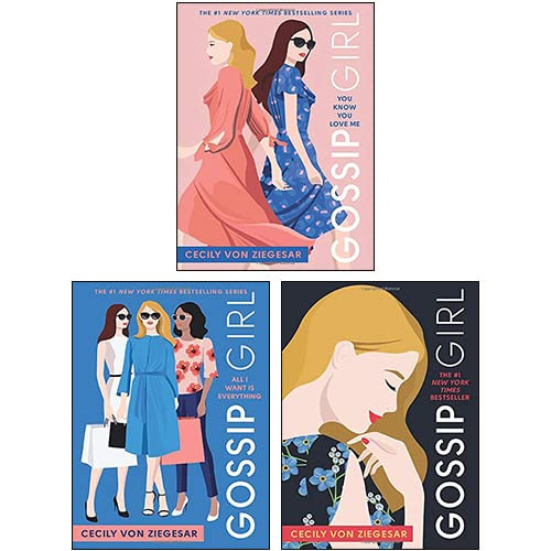 Gossip Girl Series 3 Books Collection Set By Cecily von Ziegesar