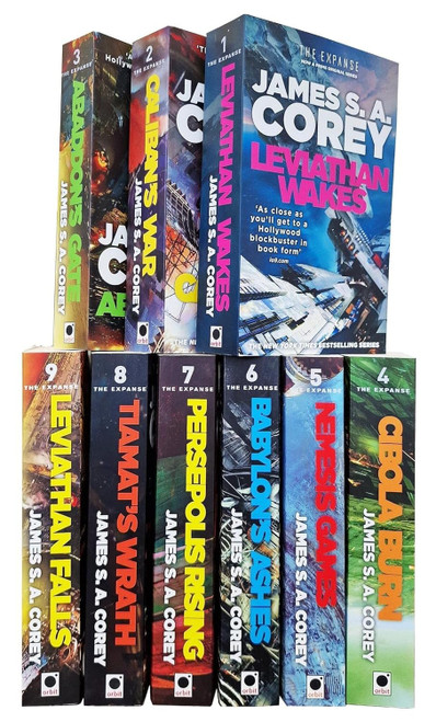 James S. A. Corey Expanse Series 7 Books Collection Set by James Corey