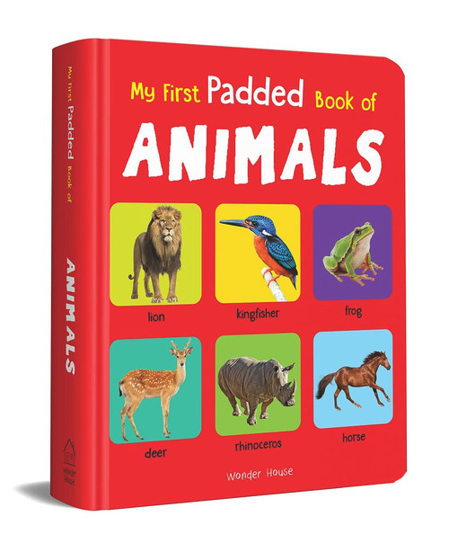 My First Padded Book of Animals: Early Learning Padded Board Books