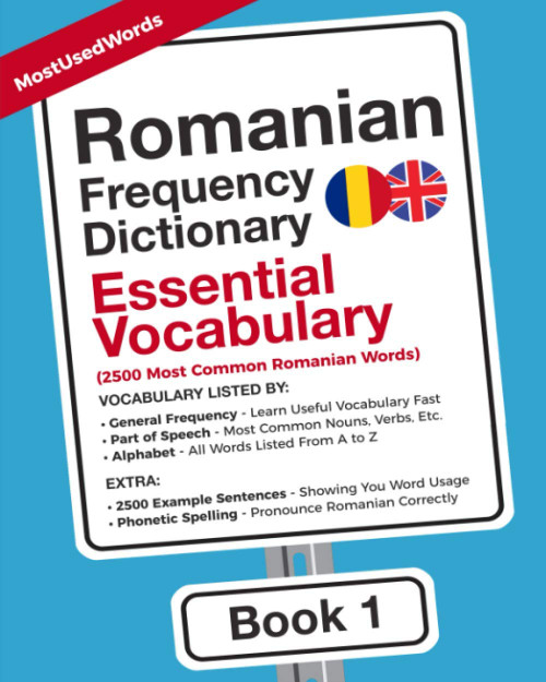 Romanian Frequency Dictionary - Essential Vocabulary: 2500 Most