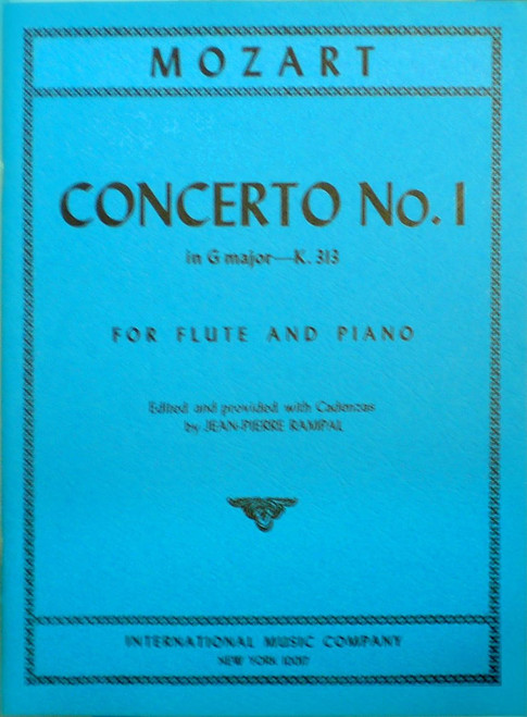 Mozart Concerto No.1 in G Major for Flute and Piano K.313