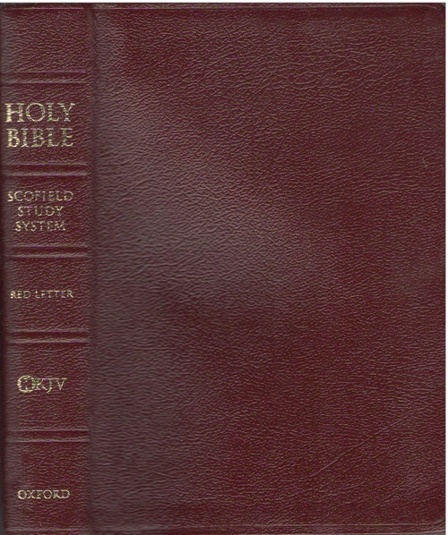 Holy Bible Scofield Study System Red Letter Nkjv New King James