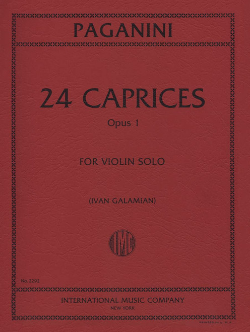 Paganini Niccolo- 24 Caprices for Violin