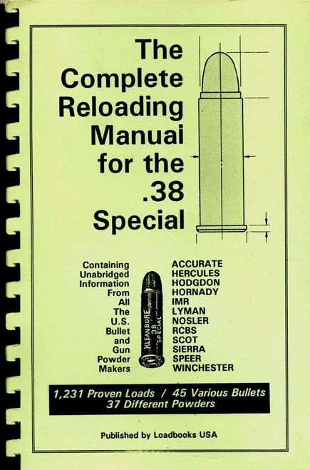 The Complete Reloading Manual for the .38 Special