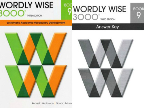 Wordly Wise 3000 Grade 9 SET Student Answer Key and Tests