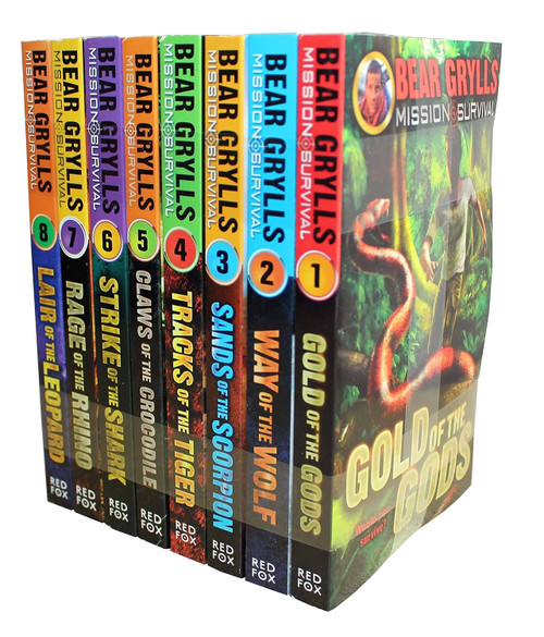 Bear Grylls Mission Survival Collection 8 Books Set
