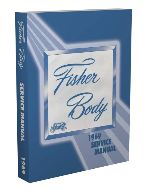 Complete Gm Fisher Body Repair Shop & Service Manual for 1969