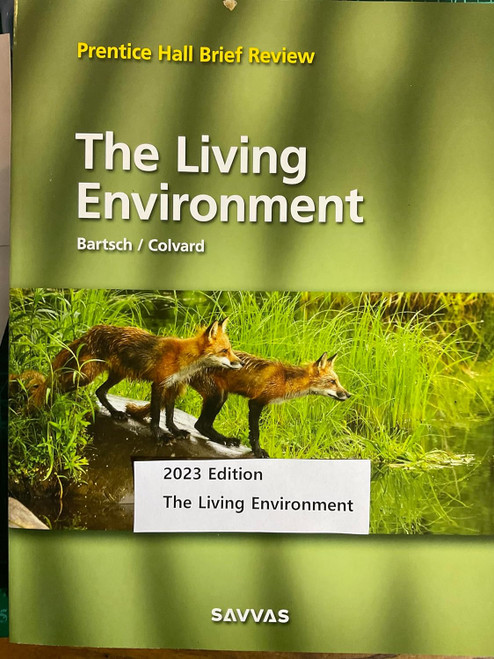 2020 Brief Review Science New York Living Environment Student Edition