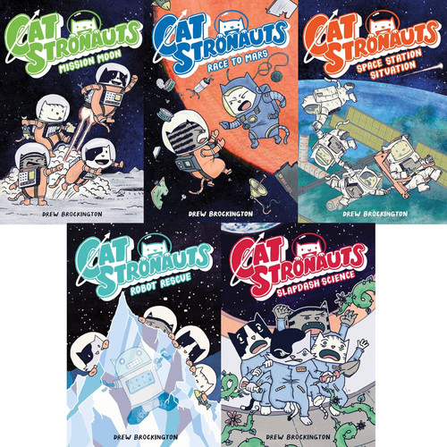 CatStronauts Series Set of 5 Books