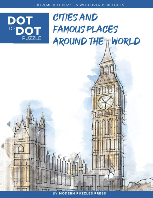 Cities and Famous Places Around The World - Dot to Dot Puzzle