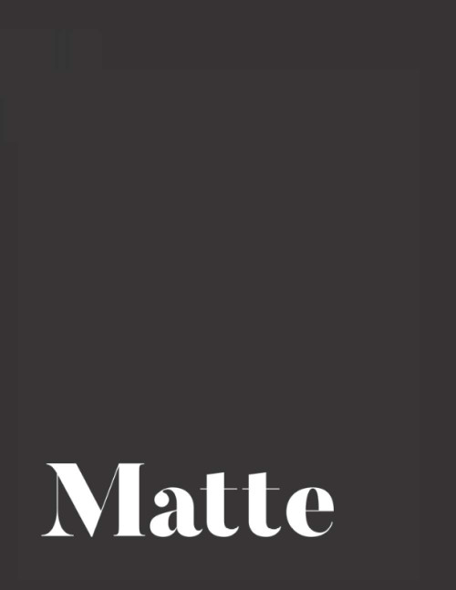 Matte: A Decorative Book Goe Perfect for Stacking on Coffee Tables &