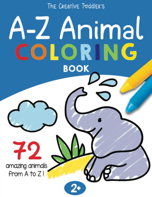 The Creative Toddler's A-Z Animal Coloring Book