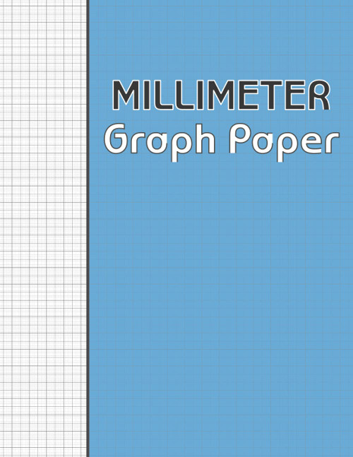 Millimeter Graph Paper: Graph paper journal for drawing design