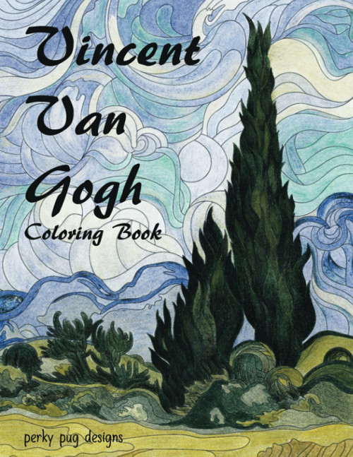 Vincent Van Gogh Coloring Book