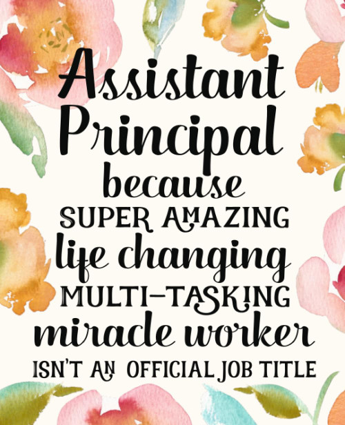 Assistant Principal Gifts