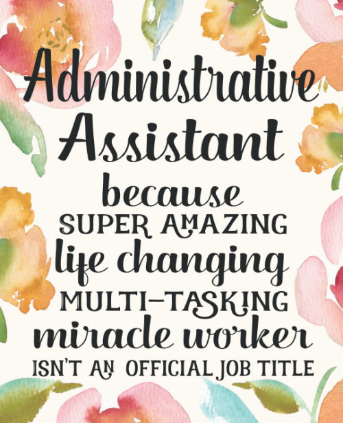 Administrative Assistant Gifts