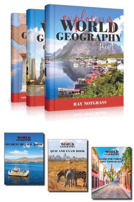 Exploring World Geography Curriculum and Student Review Pack