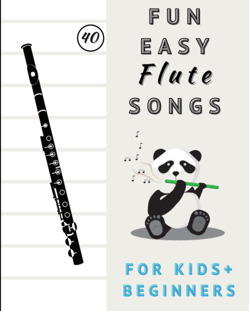 Easy Flute Music Song Book for Kids and Beginners