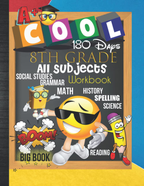 180 Days 8th Grade All Subjects Workbook