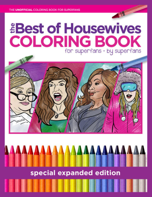 Best of Housewives Coloring Book