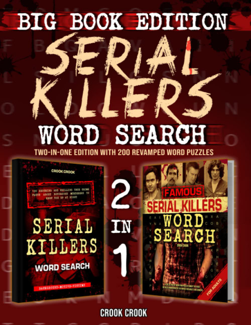 Serial Killers Word Search Big Book Edition