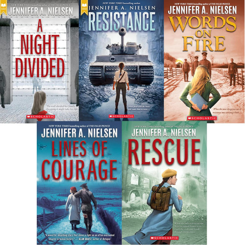 Jennifer A. Nielsen's Thrilling Novels Collection 5 Books Set