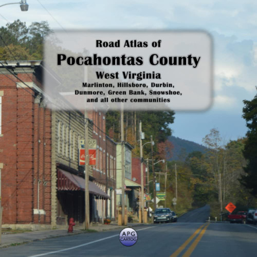 Road Atlas of Pocahontas County West Virginia