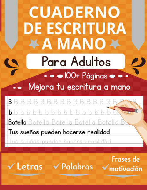 Cuaderno de Escritura a Mano para Adultos y Adolescentes