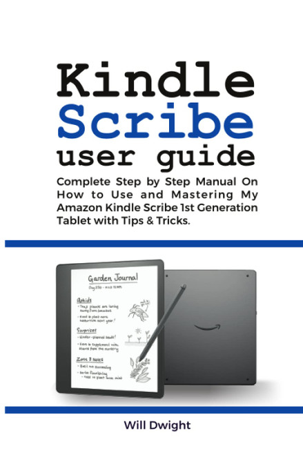 Kindle Scribe User Guide