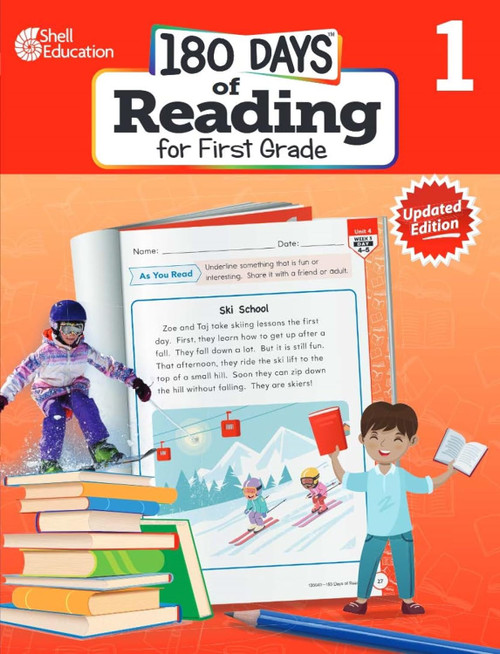 180 Days of Reading for First Grade - Daily Reading Workbook for