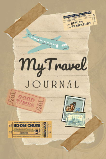 My Travel Journal: A 6x9 Travel Diary for Teenage Boys