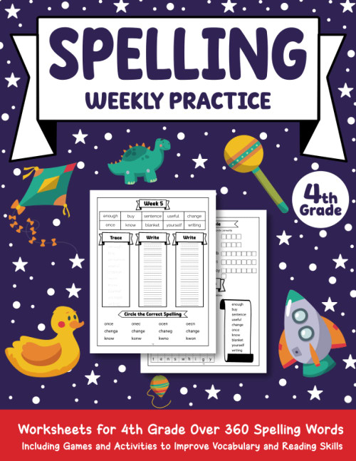 Spelling Weekly Practice Grade 4