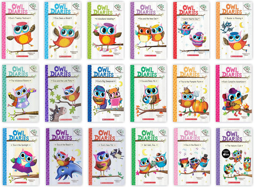Owl Diaries Series Set II (Book #11-#18)