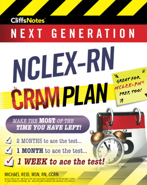 CliffsNotes NCLEX -RN (Next Generation): Cram Plan
