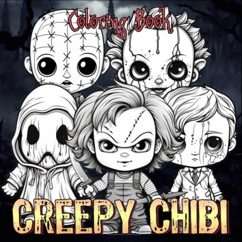 Creepy Cuteness Coloring Book