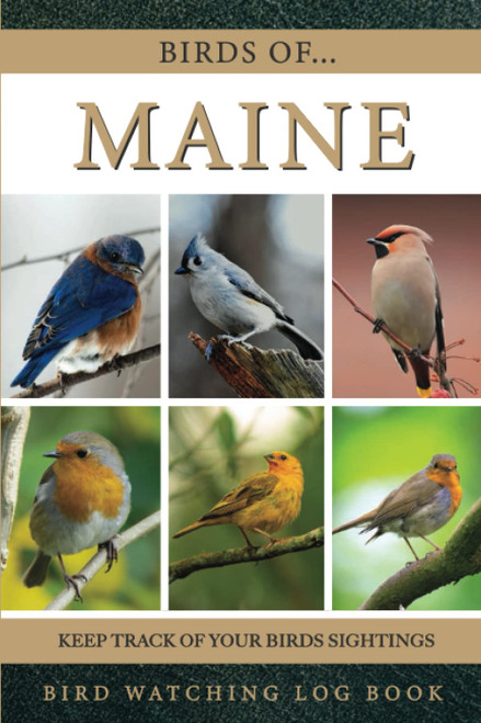 Bird Watching Log Book In Maine