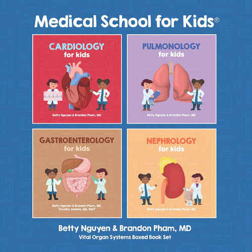 Medical School for Kids: Vital Organ Systems Boxed Book Set