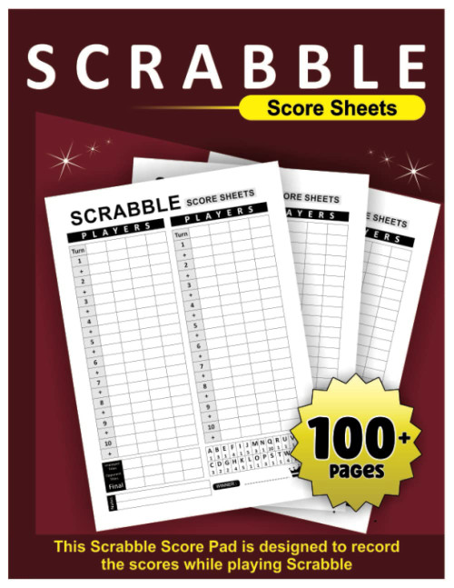 Scrabble Score Sheets