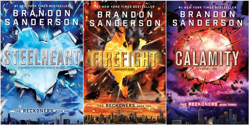 The Reckoners Series 3 Books Set - Steelheart; Firefight; Calamity