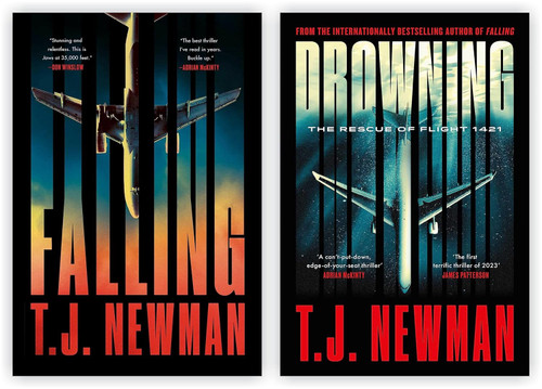 By T. J. Newman New Release 2 Books collection set: Falling &