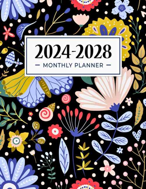 2024-2028 Monthly Planner