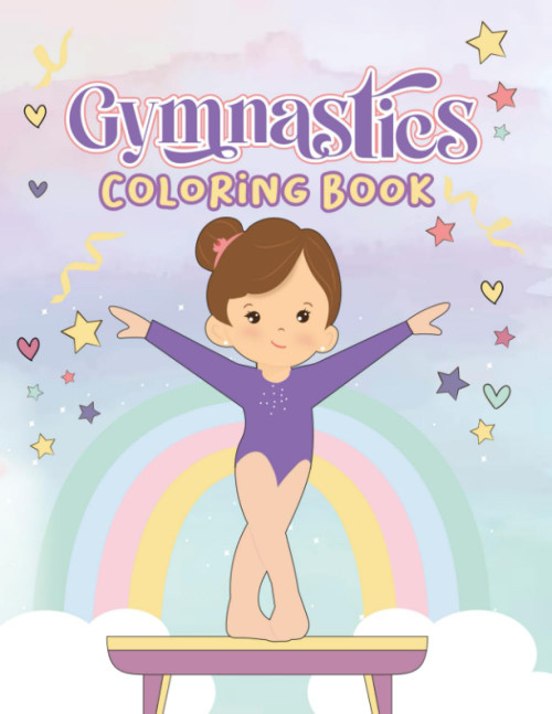 Gymnastics Coloring Book