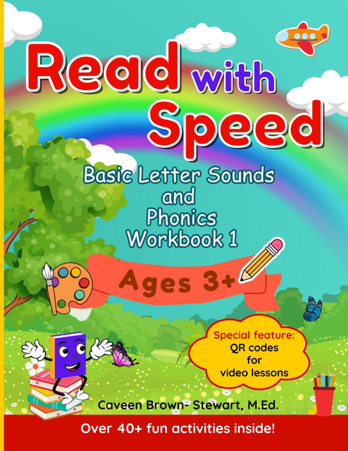 Read with Speed Basic Letter Sounds and Phonics Workbook 1
