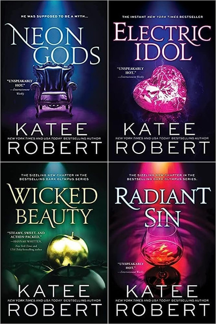 Dark Olympus series 4 books Collection Set By Katee Robert Paperback