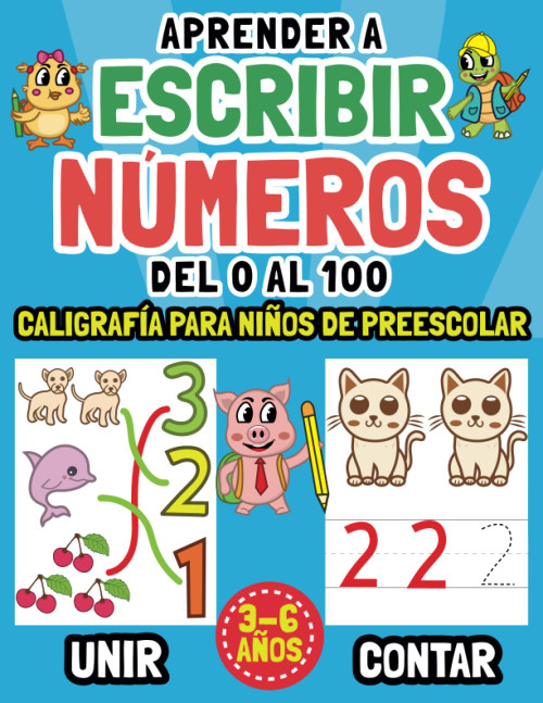 Aprender a Escribir Nomeros del 0 al 100 - Caligrafia para Ninos de