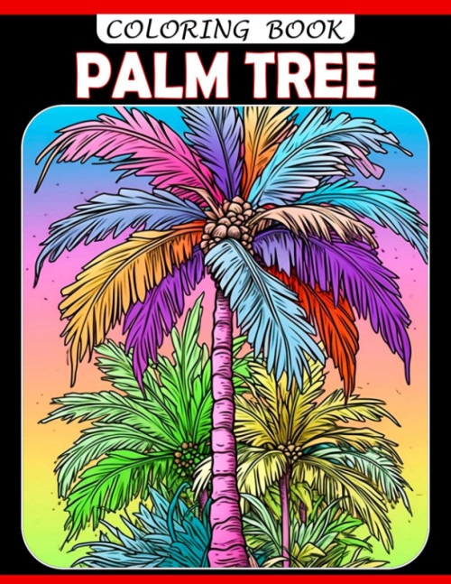 Palm Tree Coloring Book