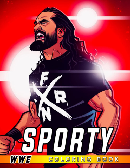 Sporty Coloring Book