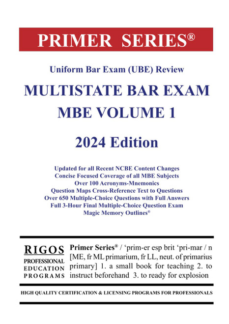 Primer Series Uniform Bar Exam