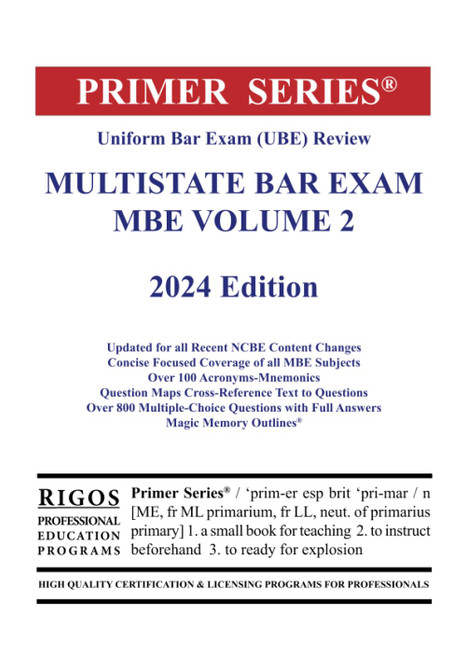 Primer Series Uniform Bar Exam
